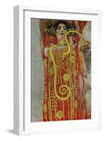 Medicine, Part of the Ceiling Fresco for the Vienna University, 1900/07-Gustav Klimt-Framed Giclee Print