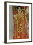 Medicine, Part of the Ceiling Fresco for the Vienna University, 1900/07-Gustav Klimt-Framed Giclee Print