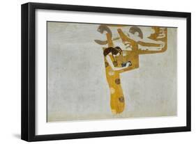 Medicine, Part of the Ceiling Fresco for the Vienna University, 1900/07-Gustav Klimt-Framed Giclee Print