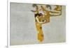 Medicine, Part of the Ceiling Fresco for the Vienna University, 1900/07-Gustav Klimt-Framed Giclee Print