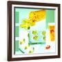 Medicine Pills and Bottles-null-Framed Photographic Print