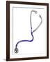 Medicine: stethoscope illustration-Neale Osborne-Framed Giclee Print