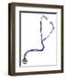 Medicine: stethoscope illustration-Neale Osborne-Framed Giclee Print