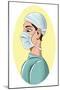 Medicine: surgeon illustration-Neale Osborne-Mounted Giclee Print