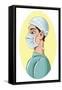 Medicine: surgeon illustration-Neale Osborne-Framed Stretched Canvas