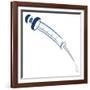 Medicine: syringe illustration-Neale Osborne-Framed Giclee Print