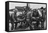 Medics Carry a Wounded U.S. Soldier Away from a Rescue Helicopter-null-Framed Stretched Canvas