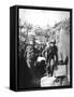 Medics Remove a Casualty from the Battle Field To An Aid Station-Stocktrek Images-Framed Stretched Canvas