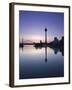 Medienhafen and Rhein Tower, Dusseldorf, Rhineland-Westphalia, Germany-Walter Bibikow-Framed Photographic Print