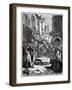 Medieval Acrobat and Street Entertainment, 1882-1884-G Jeanne-Framed Giclee Print