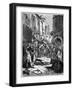 Medieval Acrobat and Street Entertainment, 1882-1884-G Jeanne-Framed Giclee Print