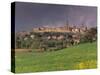 Medieval and Etruscan City of Volterra after a Storm, Tuscany, Italy, Europe-Patrick Dieudonne-Stretched Canvas