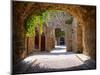 Medieval Arched Street-Jeni Foto-Mounted Photographic Print