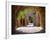 Medieval Arched Street-Jeni Foto-Framed Photographic Print