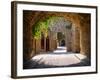 Medieval Arched Street-Jeni Foto-Framed Photographic Print