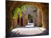 Medieval Arched Street-Jeni Foto-Mounted Photographic Print