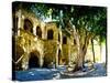 Medieval Architecture, Rhodes Town, Rhodes, Greece-Doug Pearson-Stretched Canvas