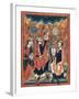 Medieval Astronomers with Astrolabe-Science Source-Framed Giclee Print