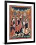 Medieval Astronomers with Astrolabe-Science Source-Framed Giclee Print