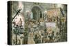 Medieval Banquet-Peter Jackson-Stretched Canvas