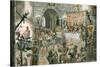 Medieval Banquet-Peter Jackson-Stretched Canvas