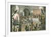 Medieval Banquet-Peter Jackson-Framed Giclee Print