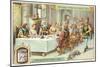 Medieval Banquet-null-Mounted Giclee Print