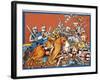 Medieval Battle-Escott-Framed Giclee Print