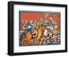 Medieval Battle-Escott-Framed Giclee Print