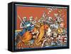 Medieval Battle-Escott-Framed Stretched Canvas