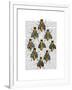 Medieval Bees-Fab Funky-Framed Art Print