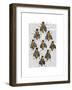 Medieval Bees-Fab Funky-Framed Art Print