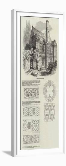 Medieval Brickwork-null-Framed Giclee Print