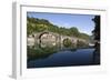 Medieval Bridge of Ponte Della Maddalena on the River Serchio, Borgo a Mozzano, Near Lucca-Stuart Black-Framed Photographic Print