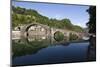 Medieval Bridge of Ponte Della Maddalena on the River Serchio, Borgo a Mozzano, Near Lucca-Stuart Black-Mounted Photographic Print