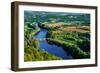 Medieval Bridge over the Dordogne River Perigord France-OSTILL-Framed Photographic Print