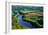 Medieval Bridge over the Dordogne River Perigord France-OSTILL-Framed Photographic Print