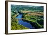 Medieval Bridge over the Dordogne River Perigord France-OSTILL-Framed Photographic Print