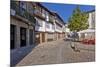 Medieval Buildings in the Santiago Square, also known as Sao Tiago or Sao Thiago, in the Historical-StockPhotosArt-Mounted Photographic Print