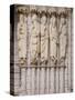 Medieval Carvings of Old Testament Figures, North Porch, Chartres Cathedral, UNESCO World Heritage-Nick Servian-Stretched Canvas