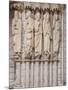 Medieval Carvings of Old Testament Figures, North Porch, Chartres Cathedral, UNESCO World Heritage-Nick Servian-Mounted Photographic Print