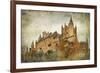 Medieval Castle Alcazar, Segovia,Spain- Picture In Paintig Style-Maugli-l-Framed Art Print