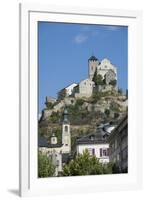 Medieval Castle at Sion, Switzerland, Europe-James Emmerson-Framed Photographic Print