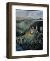 Medieval Castle In Veves-Pol Ledent-Framed Art Print