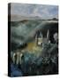 Medieval Castle In Veves-Pol Ledent-Stretched Canvas