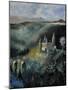 Medieval Castle In Veves-Pol Ledent-Mounted Art Print