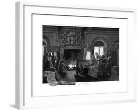 Medieval Castle Interior-null-Framed Giclee Print