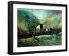 Medieval castle of Crupet Belgium-Pol Ledent-Framed Art Print