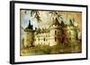 Medieval Castle - Old Book Of The Fairy Tales-Maugli-l-Framed Art Print