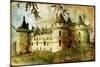 Medieval Castle - Old Book Of The Fairy Tales-Maugli-l-Mounted Art Print